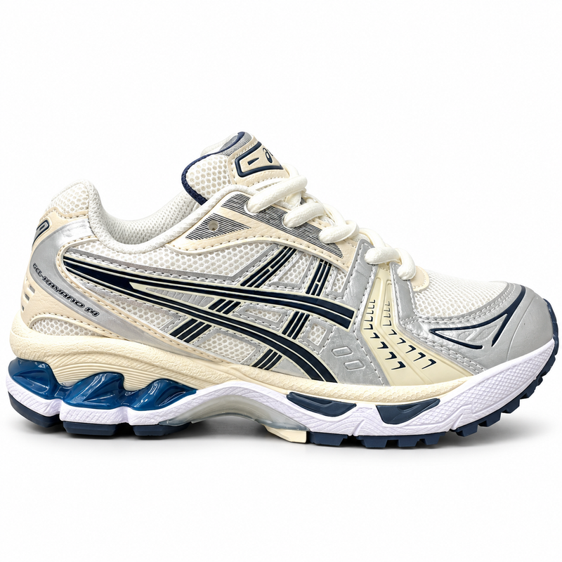 ASICS GEL-KAYANO 14 "Cream Raw Indigo"(kids)