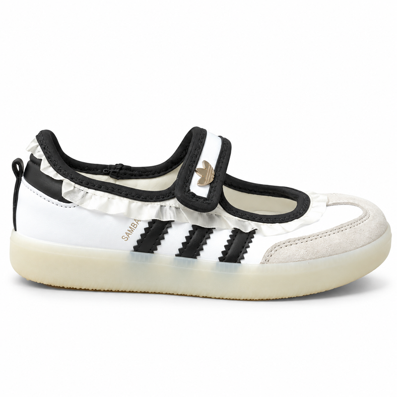 adidas SAMBA JANE (kids) –  Cloud White / Core Black