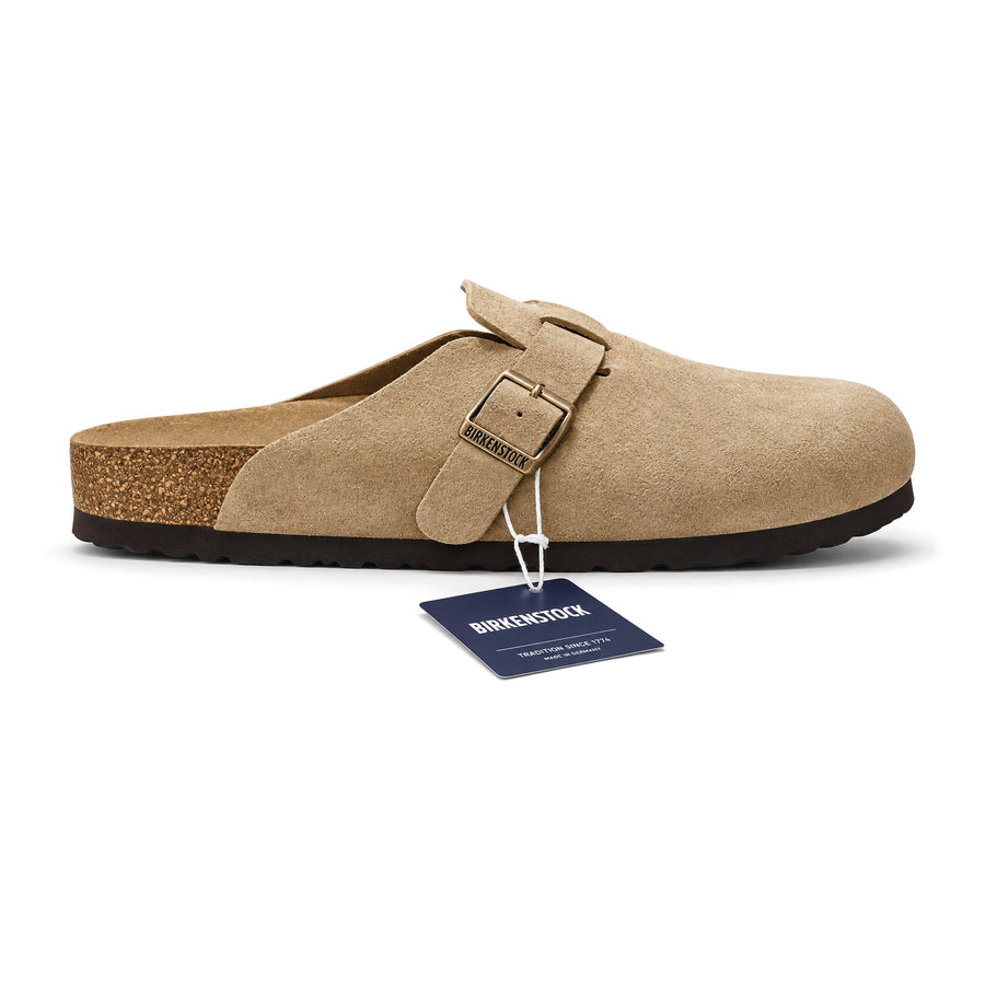 Birkenstock Boston (WMN) – Taupe Suede