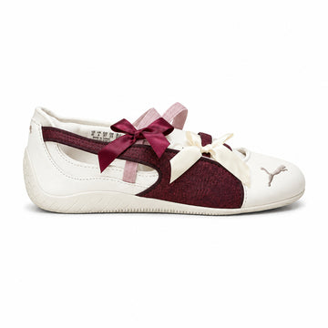 PUMA Speedcat Ballet Bow (WMN) – White  Burgundy