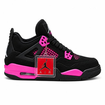 WMNS Air Jordan 4 Retro – Black  Pink
