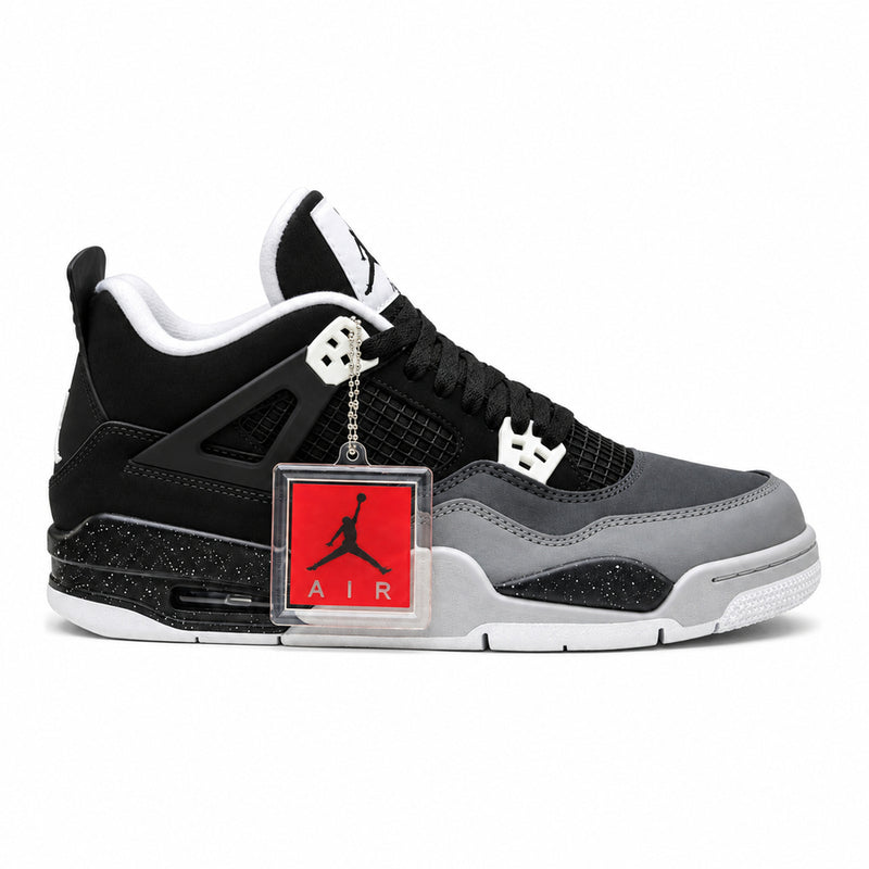 WMNS Air Jordan 4 Retro – Grey  Black