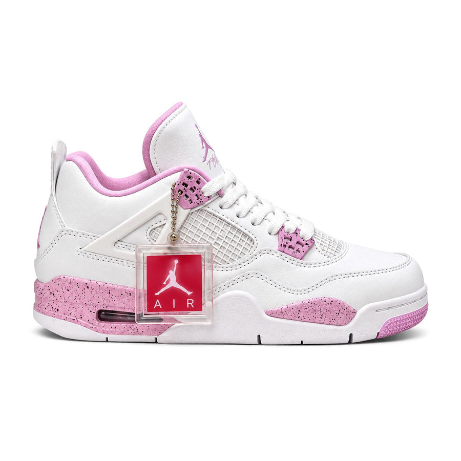 WMNS Air Jordan 4 Retro – White  Pink