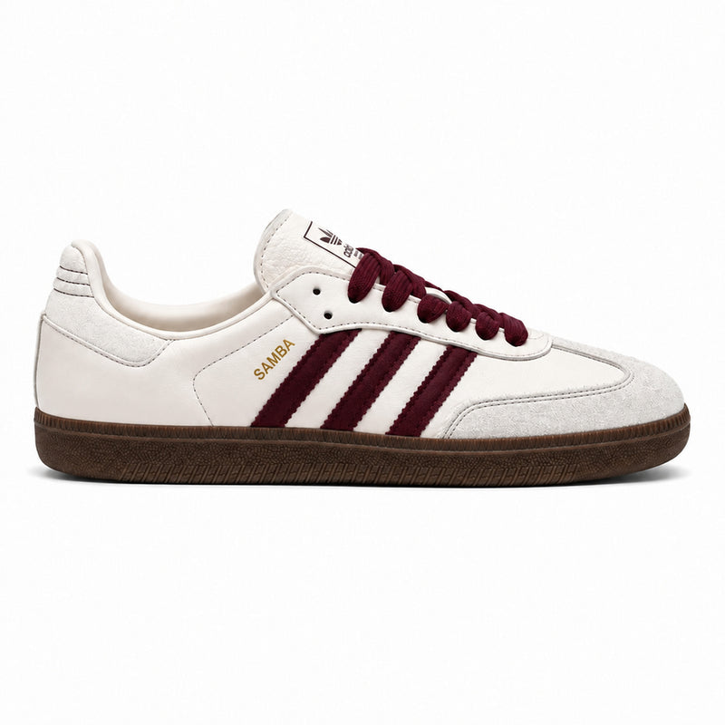 Samba OG – Maroon  Cream White