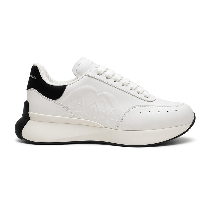 Alexander McQueen Oversized Runner – White  Black