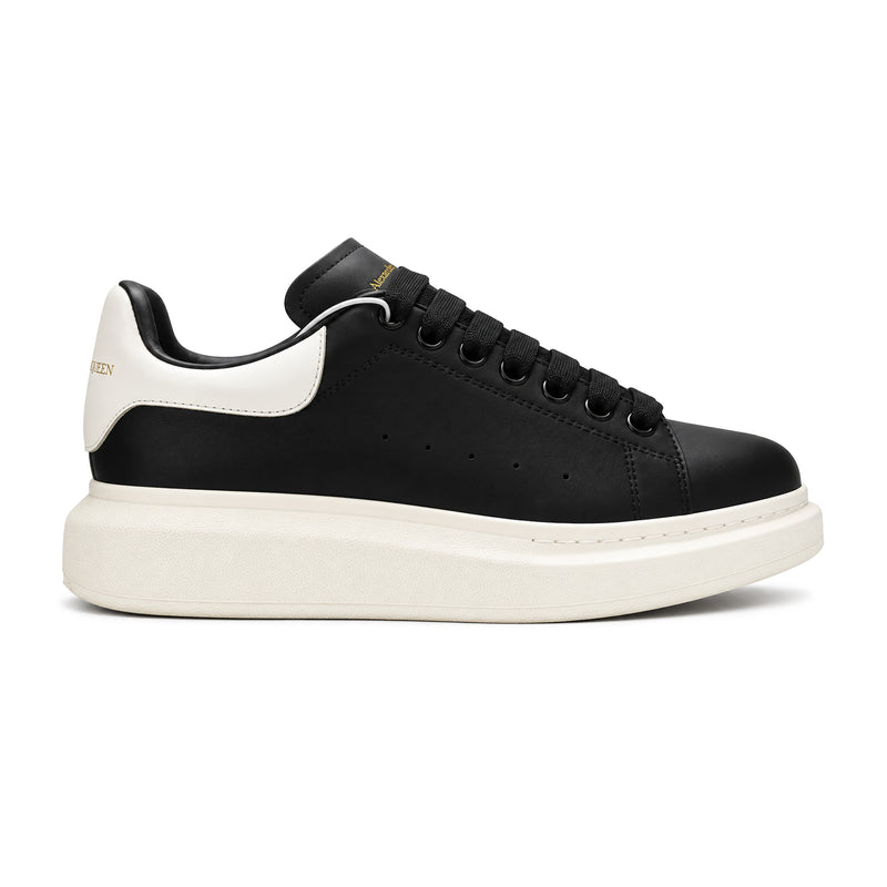 Alexander McQueen Oversized Sneaker – Black  White Heel