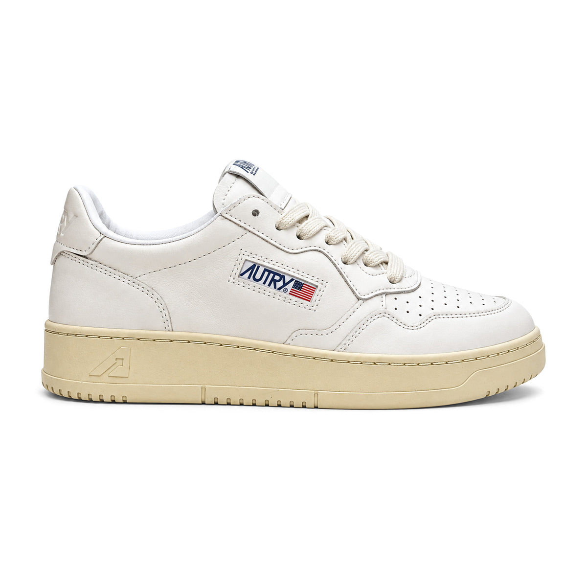 Autry Medalist Low White