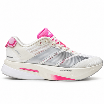 adidas Adizero Boston 13 (Women’s) – White/Silver/Pink