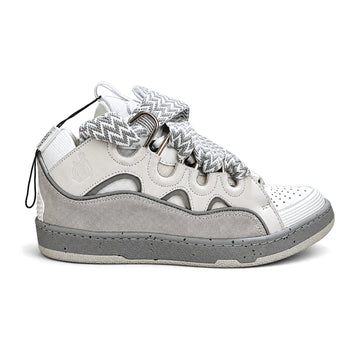 Lanvin Curb Sneaker WhiteGrey