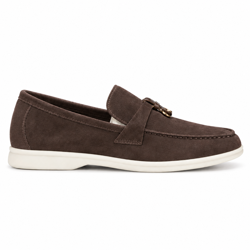 Loro Piana Summer Walk Loafer – Dark Brown