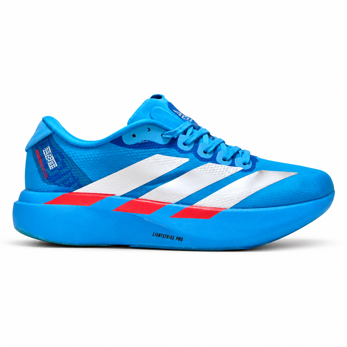adidas Adizero SL –  Blue/Silver/Red