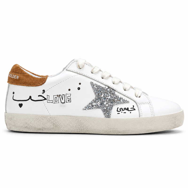 Golden Goose Super-Star (White Nappa Leather) Wom