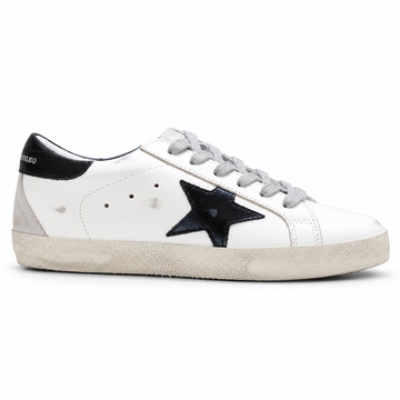 Golden Goose Super-Star White/Black Wom
